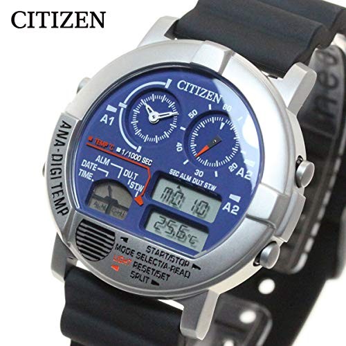 CITIZEN ANA-DIGI TEMP Analog-Digital Men Watch Quartz JG0070-20L From Japan NEW