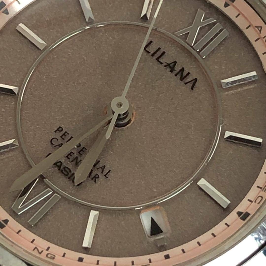 LILANA Women’s Quartz Watch Silver Simple Pink Gold