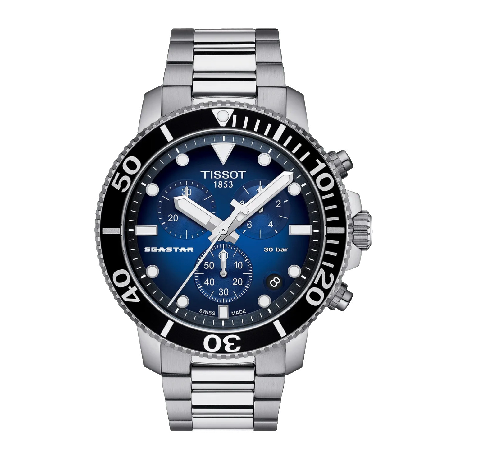 Tissot Seastar 1000 T120.417.11.041.01 Steel 45.5 Blue Dial Quartz Men’s Watch