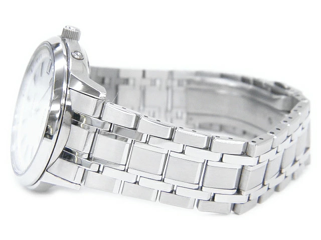 Seiko SADZ163 Mens Solar Radio Watch Titanium 38.7mm White Dial Used