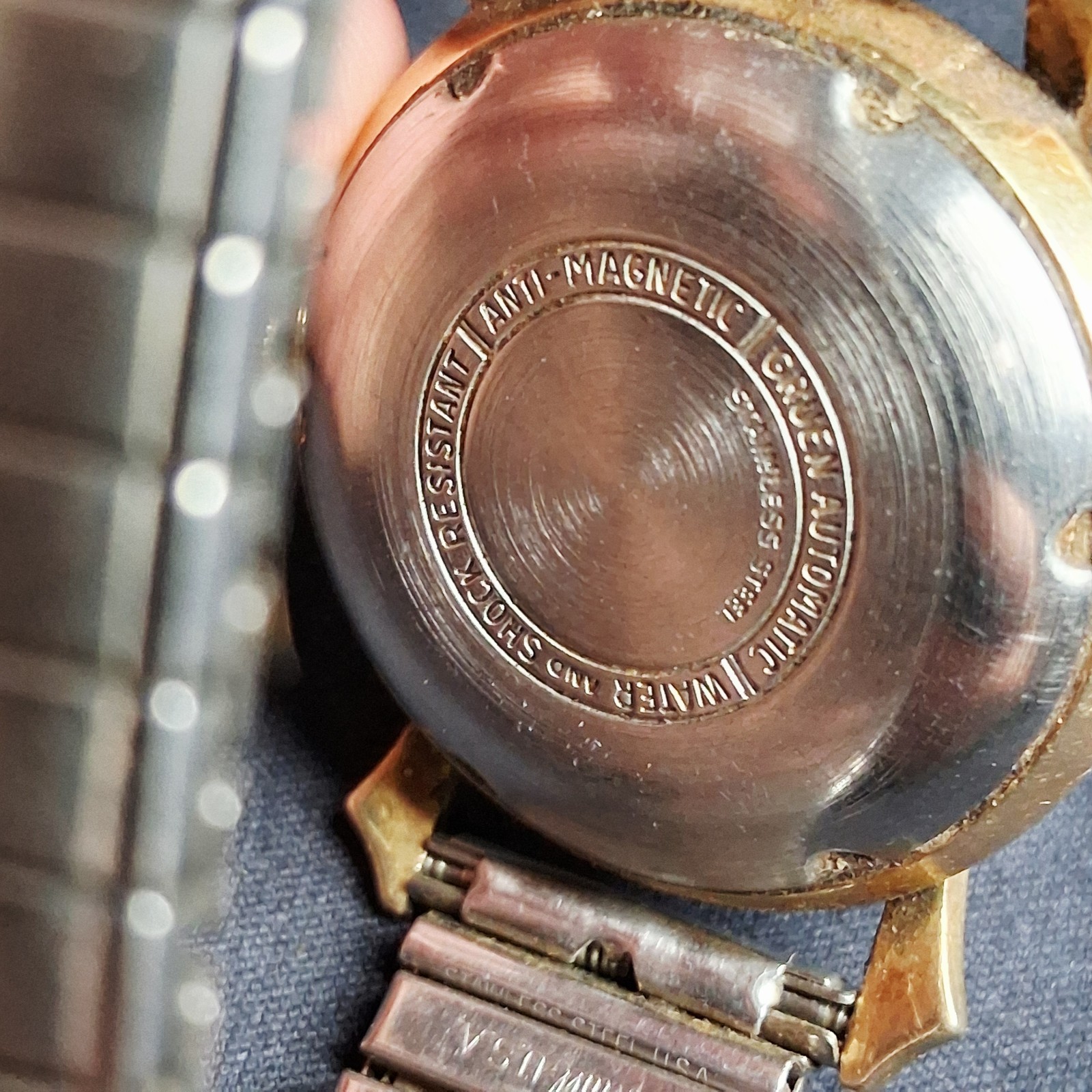 1950’s Gruen Precision Autowind Autmatic – Fancy Spider Lugs – Running