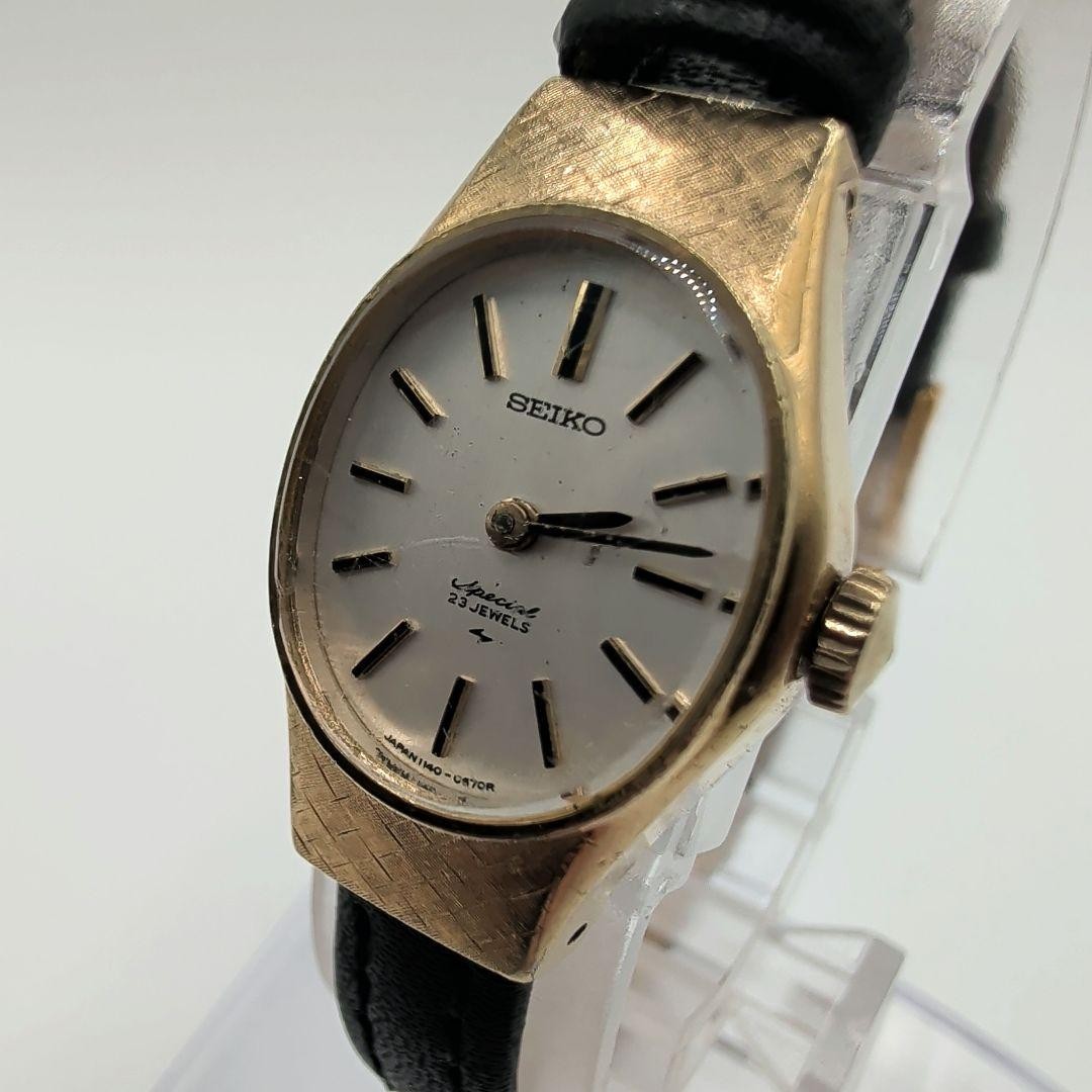 SEIKO Special 1140-7220 Manual Winding Ladies’ Watch, Working Condition