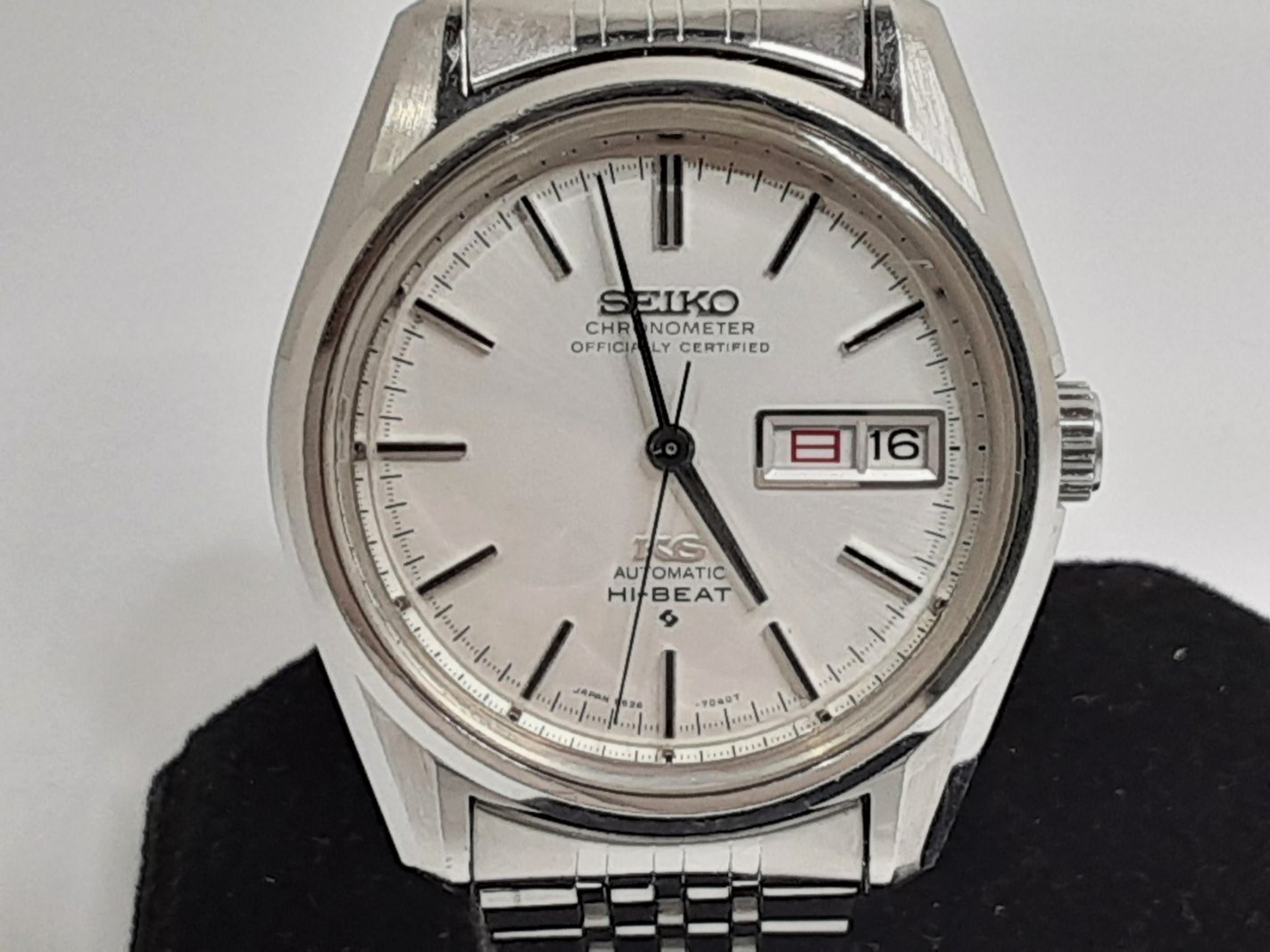 King Seiko 56KS Chronometer 5626-7040 Medallion Silver Dial AT – From Japan