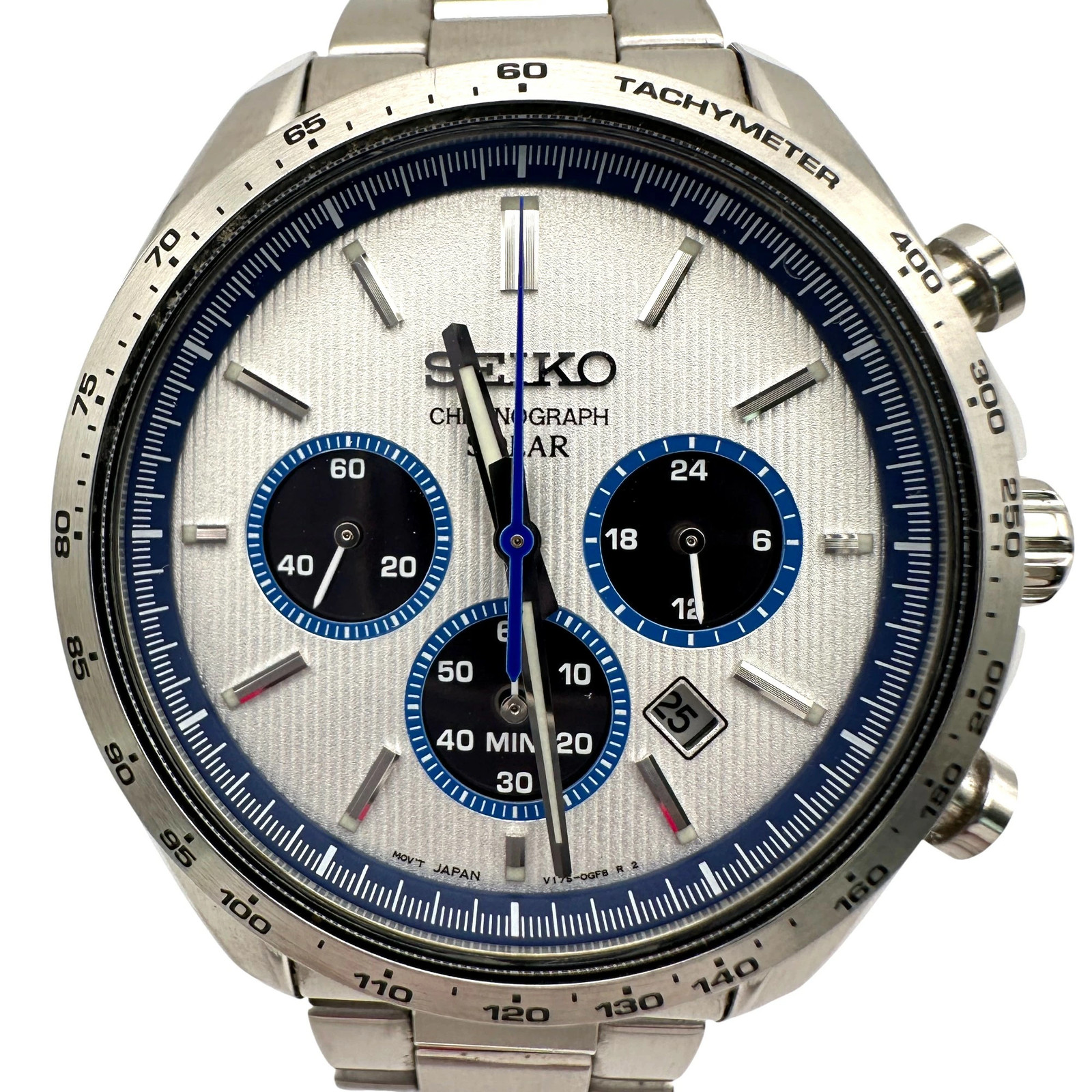 Seiko SBPY175 Solar Stainless Steel 42mm Watch Limited Edition #S518057
