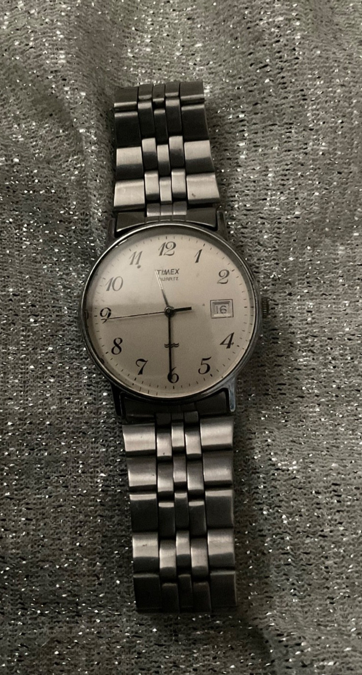 Timex T B4 Made in Philippines Watch W/ Seiko Band See Pics New Battery