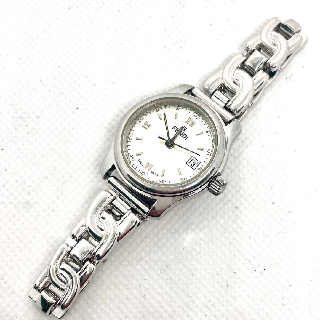 FENDI 210L silver new aftermarket belt replaced