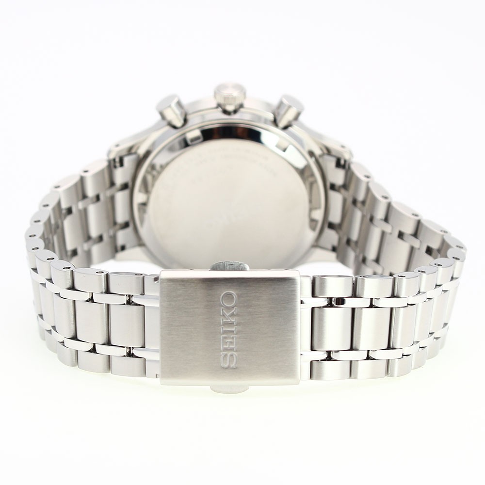 SEIKO SSB481P1 SSB481P SSB481 Quartz Analog Green Silver