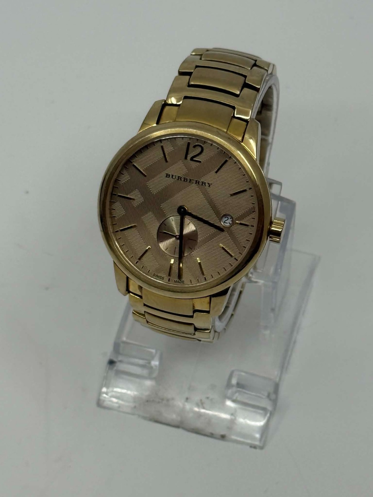 Burberry BU10006 Men’s Yellow Gold Watch