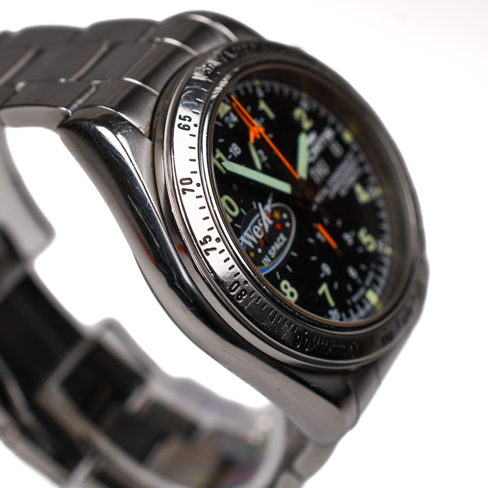 Fortis Cosmonaut Chronograph 630.22.141 38mm 1990s 38.5mm Lemania 5100 Steel