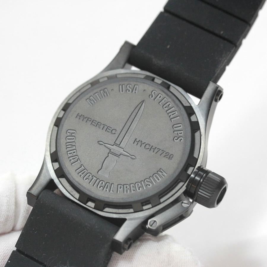 MTM Hypertec Chrono 1 HC1-SB4-LUMI-BR2B-A Wristwatch Watch w/ Box Quartz
