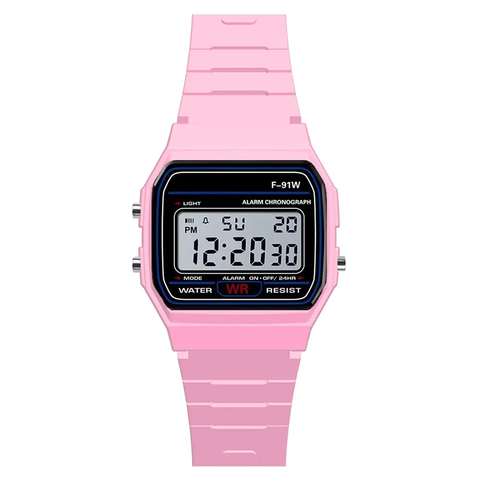 Casio F-91W Style Digital Watch Men Women Unisex Retro Sport Stopwatch Alarm Lig