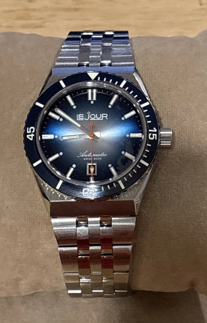 Le Jour Delmare 41mm Automatic Dive Watch