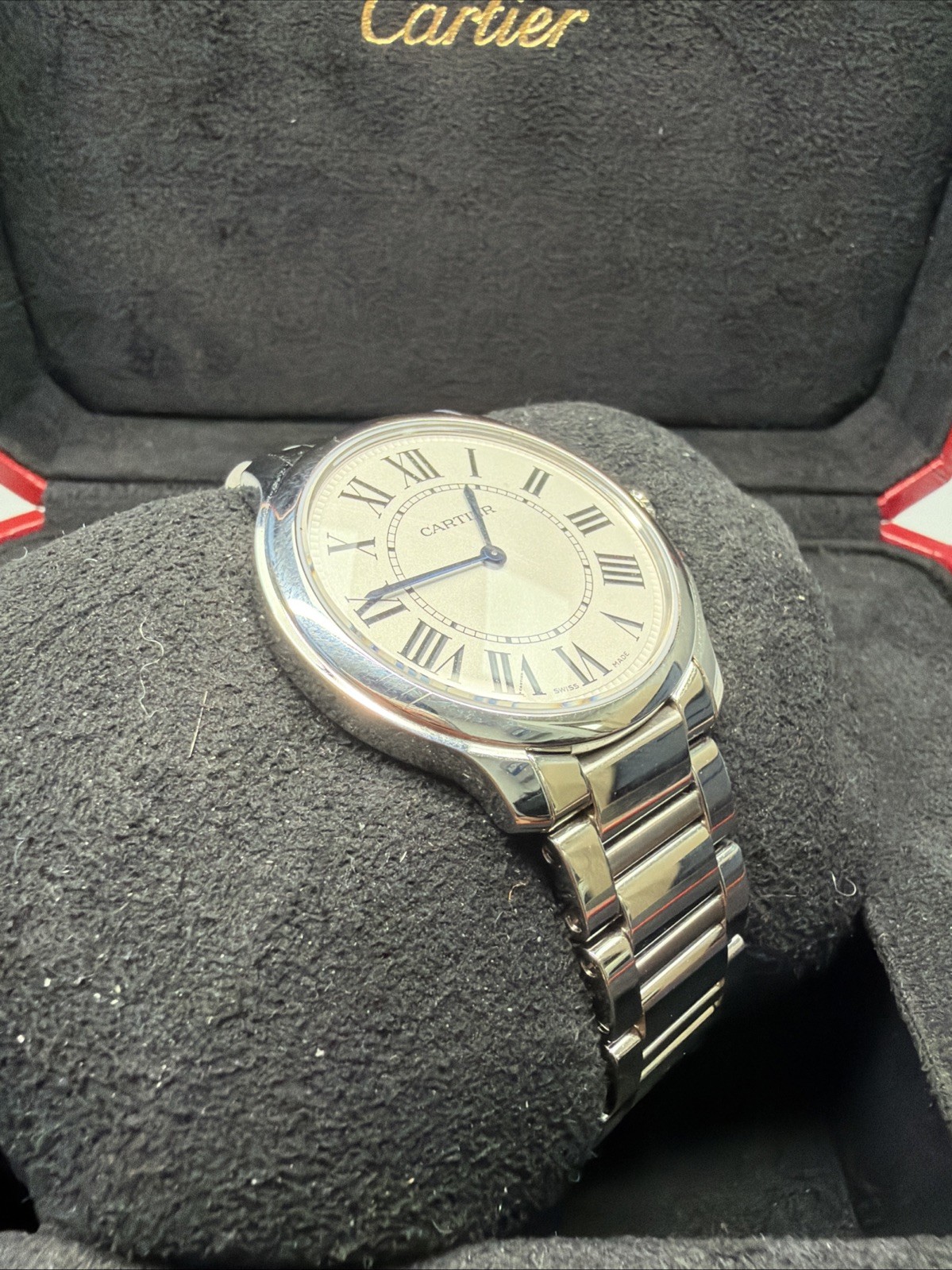 Cartier Ronde 36mm Stainless Steel Watch WSRN0034