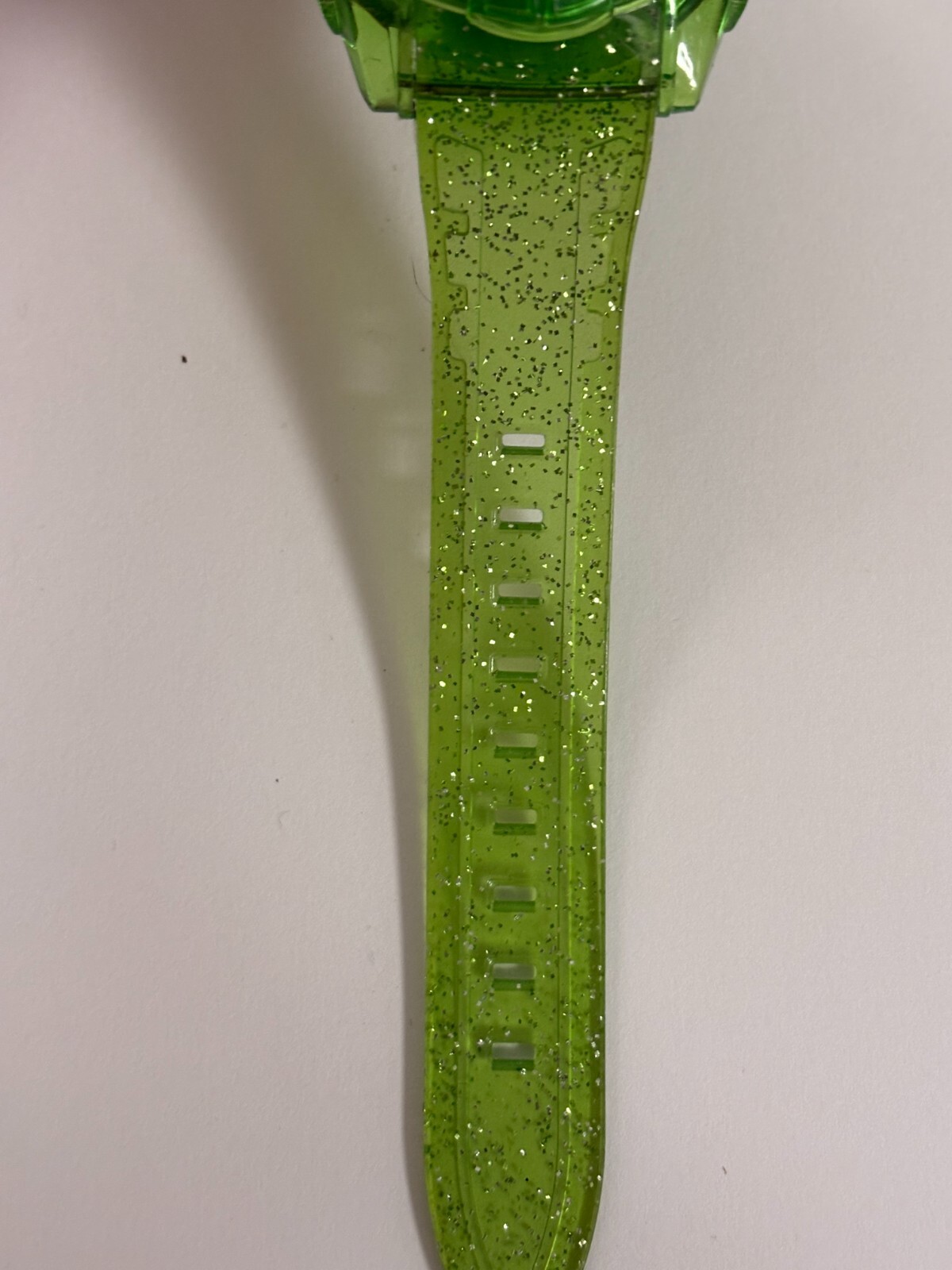 Keroppi Sanrio Green Plastic Resin Digital Quartz Watch NOT WORKING