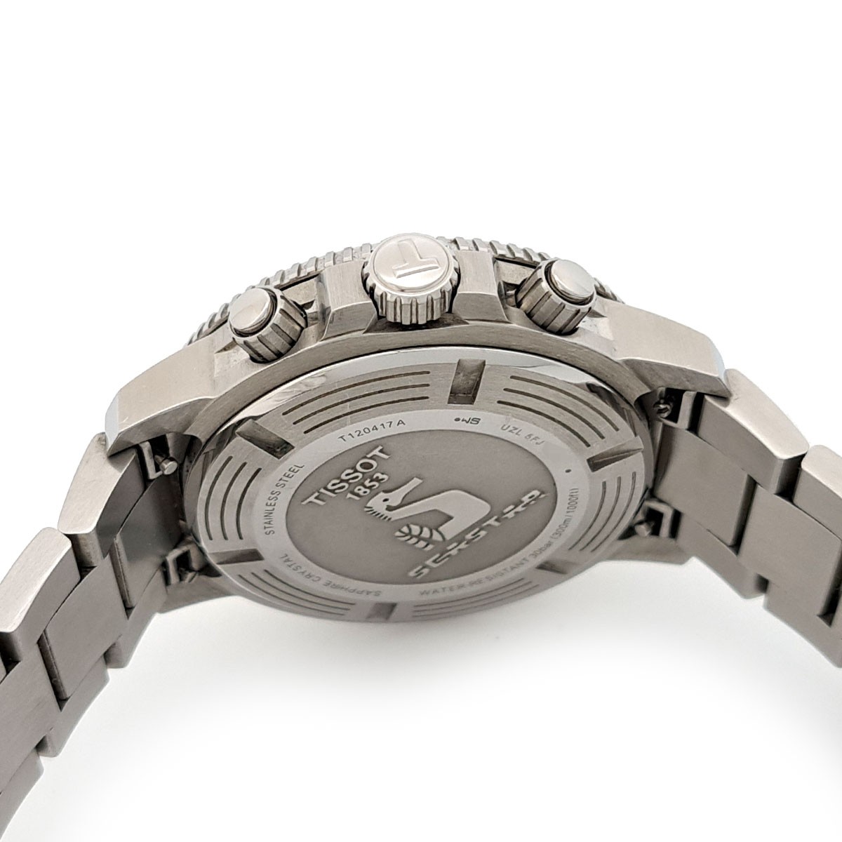 TISSOT T120.417.11.041.01 Sea star 1000 Quartz Stainless steel mens 【W】