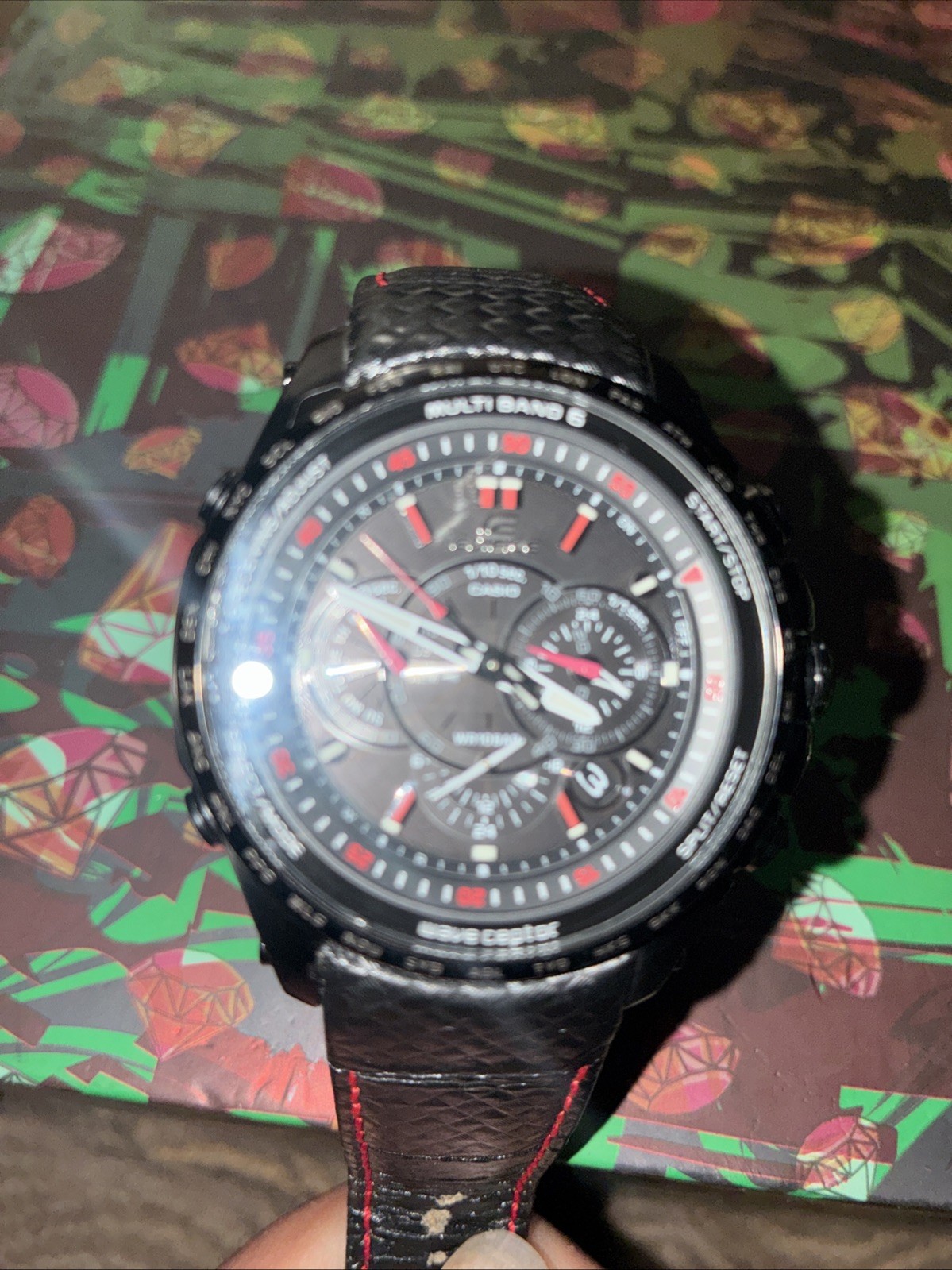 edifice casio man watch