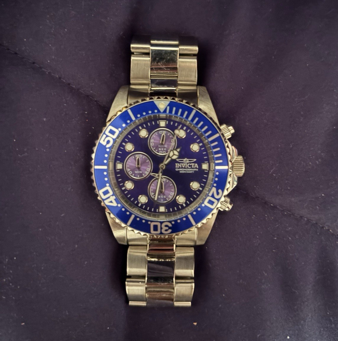 Invicta Pro Diver Chronograph 200M 1769