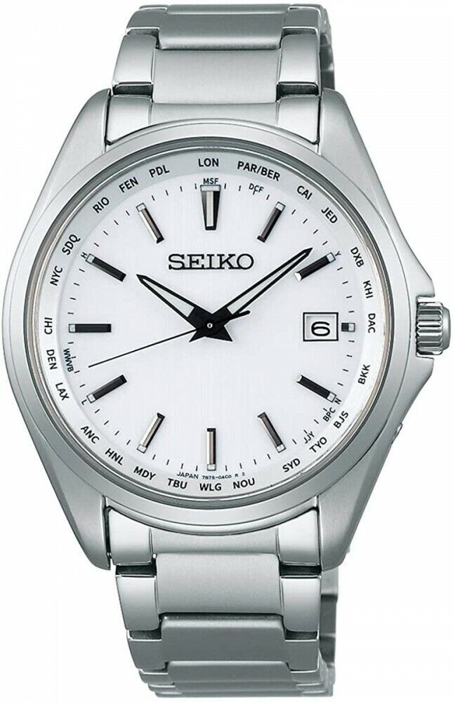 Seiko Selection White Men’s Watch – SBTM287