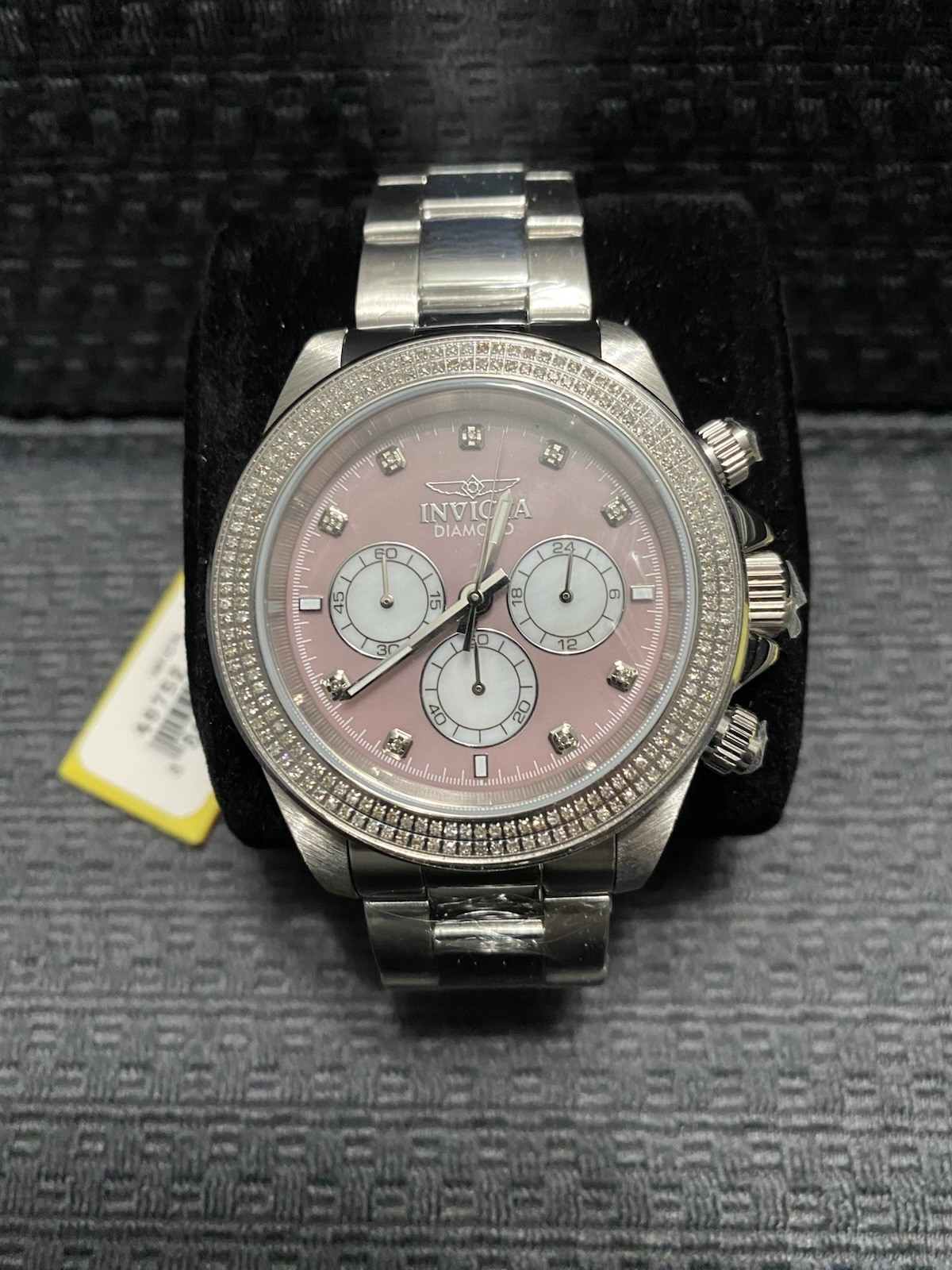 Invicta 44mm Elite .88ctw Diamond Bezel W/MOP Dial Watch, Model#48752 Brand New