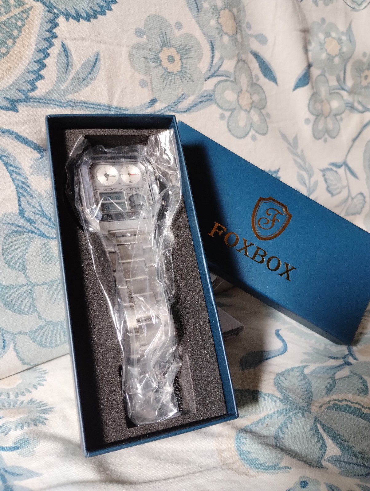 Fox Box Digital Analog Watch
