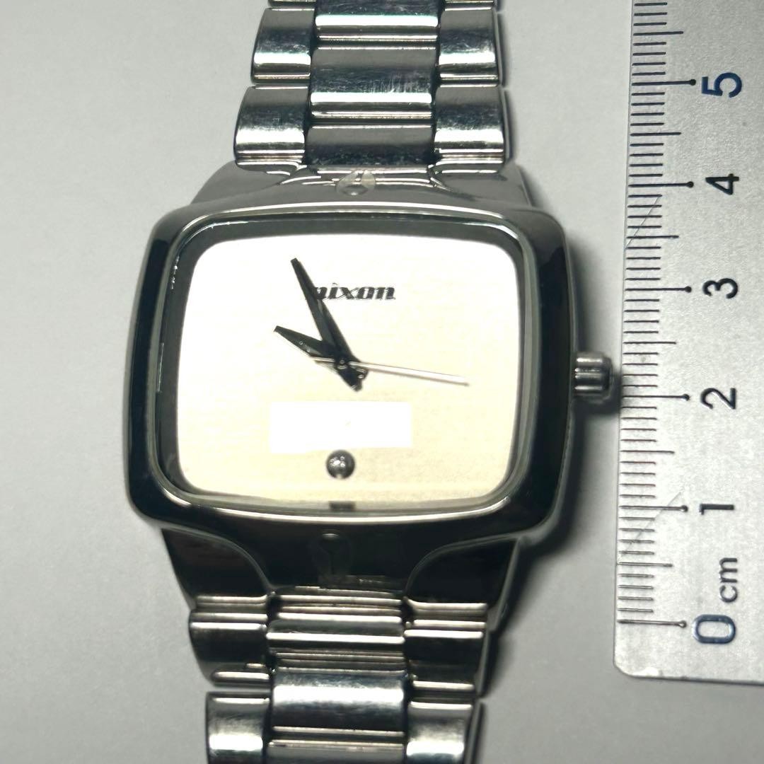 NIXON THE PLAYER Working item Silver/Silver Battery replaced