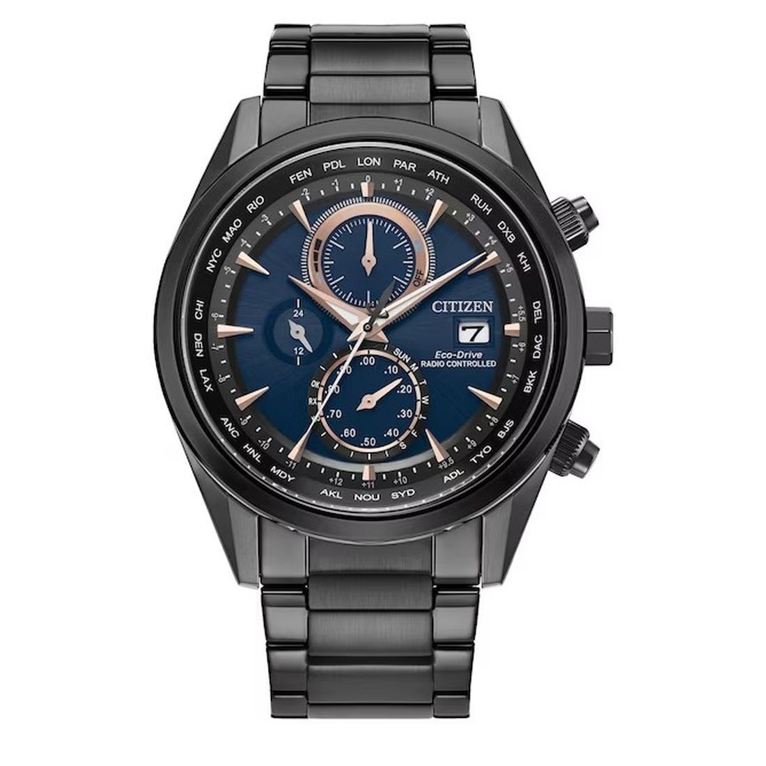 Citizen Rado-Controlled Men’s Eco-Drive Chronograph Watch AT8265-57L