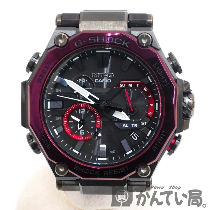 Casio G-Shock MTG-B2000BD-1A4JF Carbon Fiber Resin Tough Solar Used