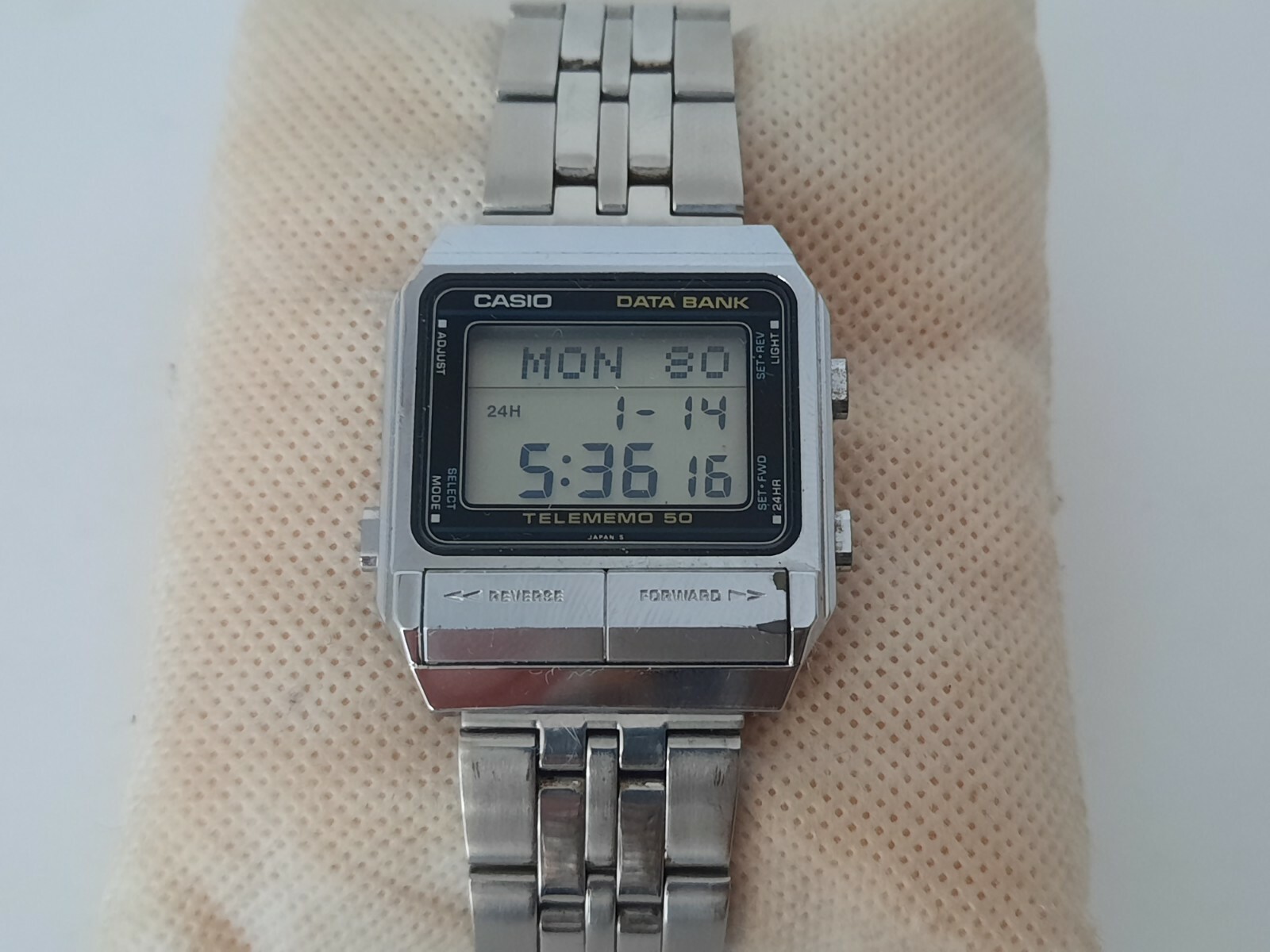 Casio – Data Bank – Telememo 50 -Digital – Made In Japan – Ref D-8 -500
