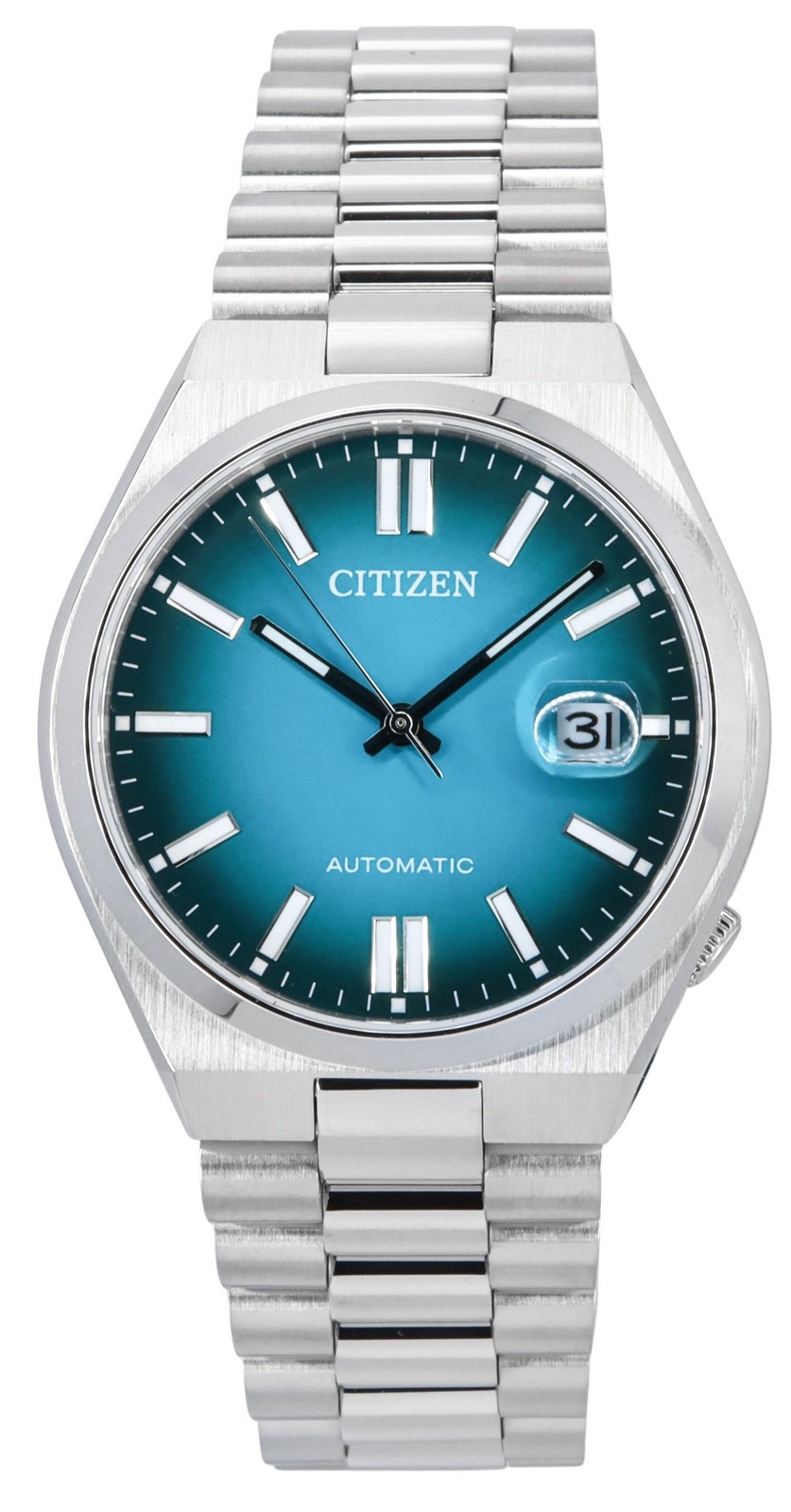 Citizen Tsuyosa Stainless Steel Turquoise Dial Automatic NJ0151-88X Men’s Watch