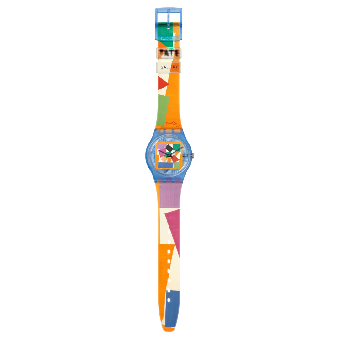 “Matisse’s Snail ” (SO28Z127) Swatch Watch