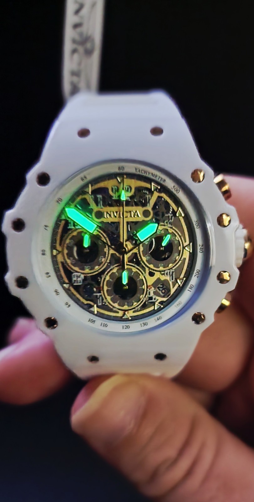 NEW Invicta Racing Vaulthan Chronograph 44m Watch FREE GIFTS & SAME DAY SHIPPING