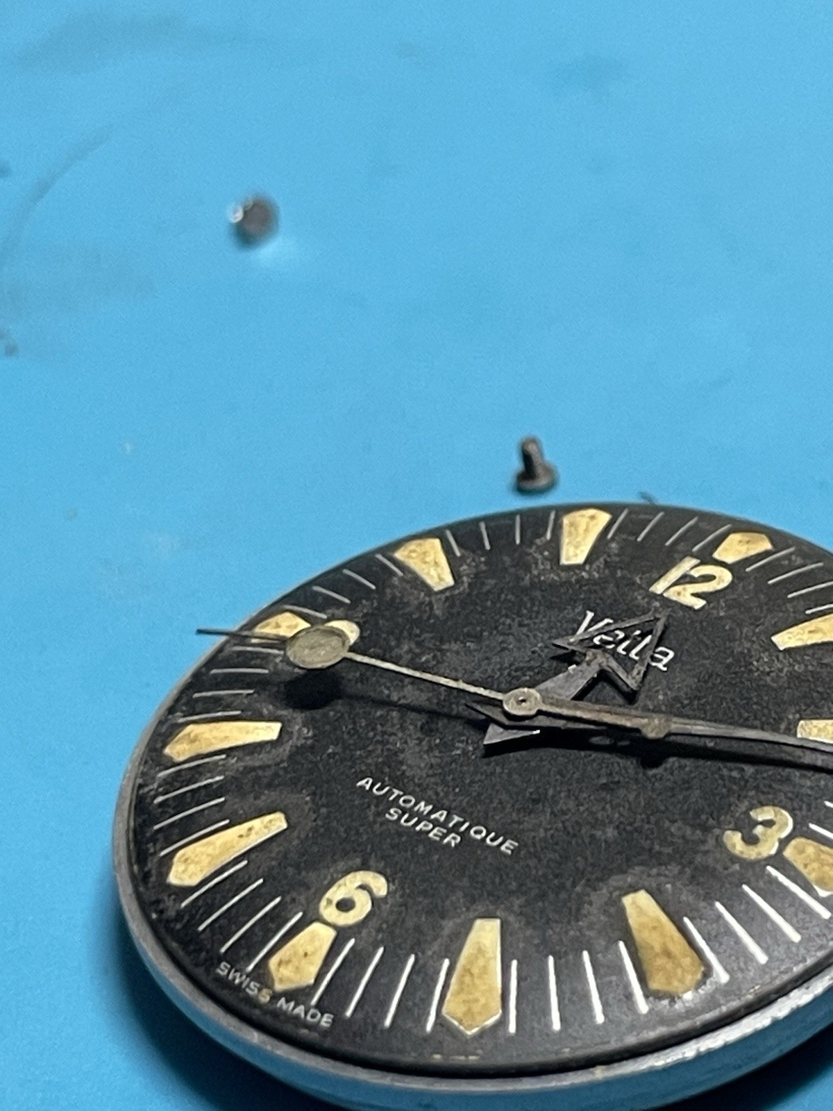 Vetta Super Diver 1960 Oversize Rare Case Patent Aka Titus Calipsomatic, Doyle