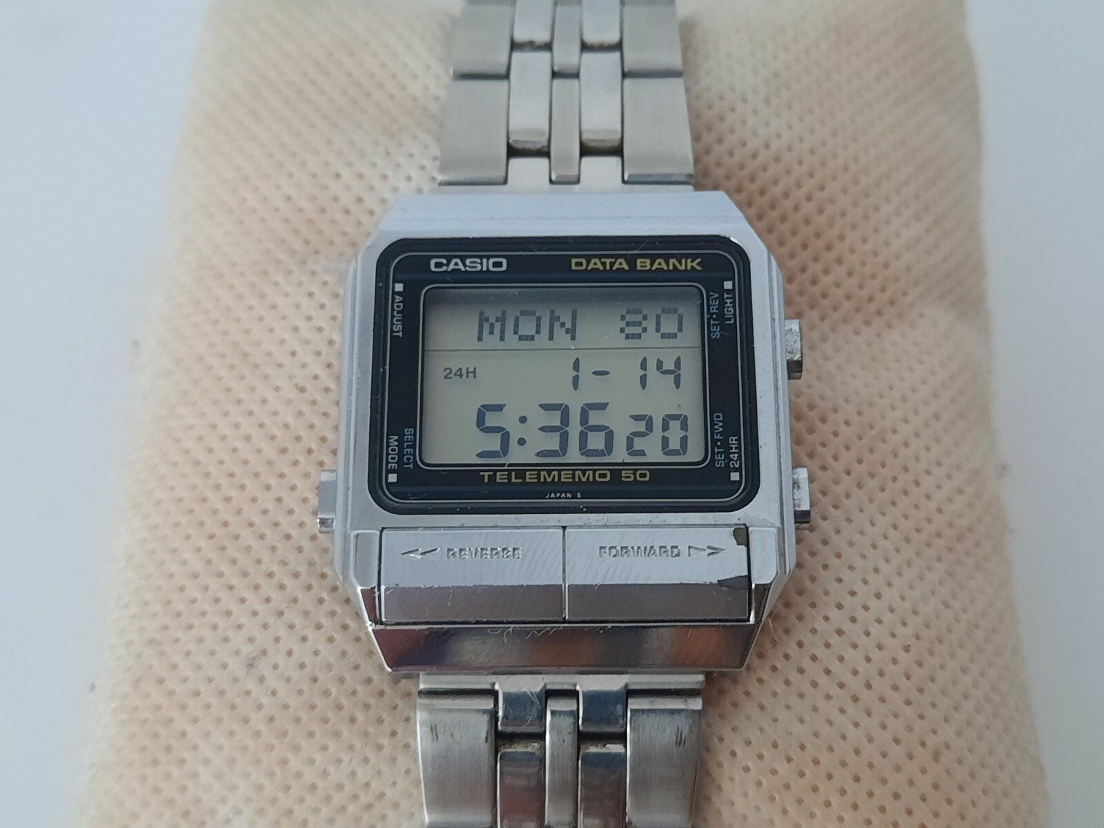 Casio – Data Bank – Telememo 50 -Digital – Made In Japan – Ref D-8 -500
