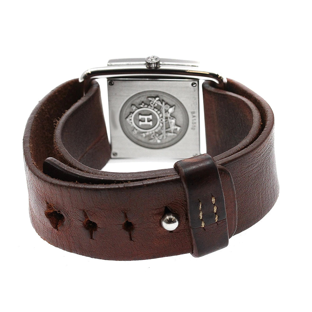 Hermes BA1.510 Barenia Date Quartz Ladies Watch from Japan