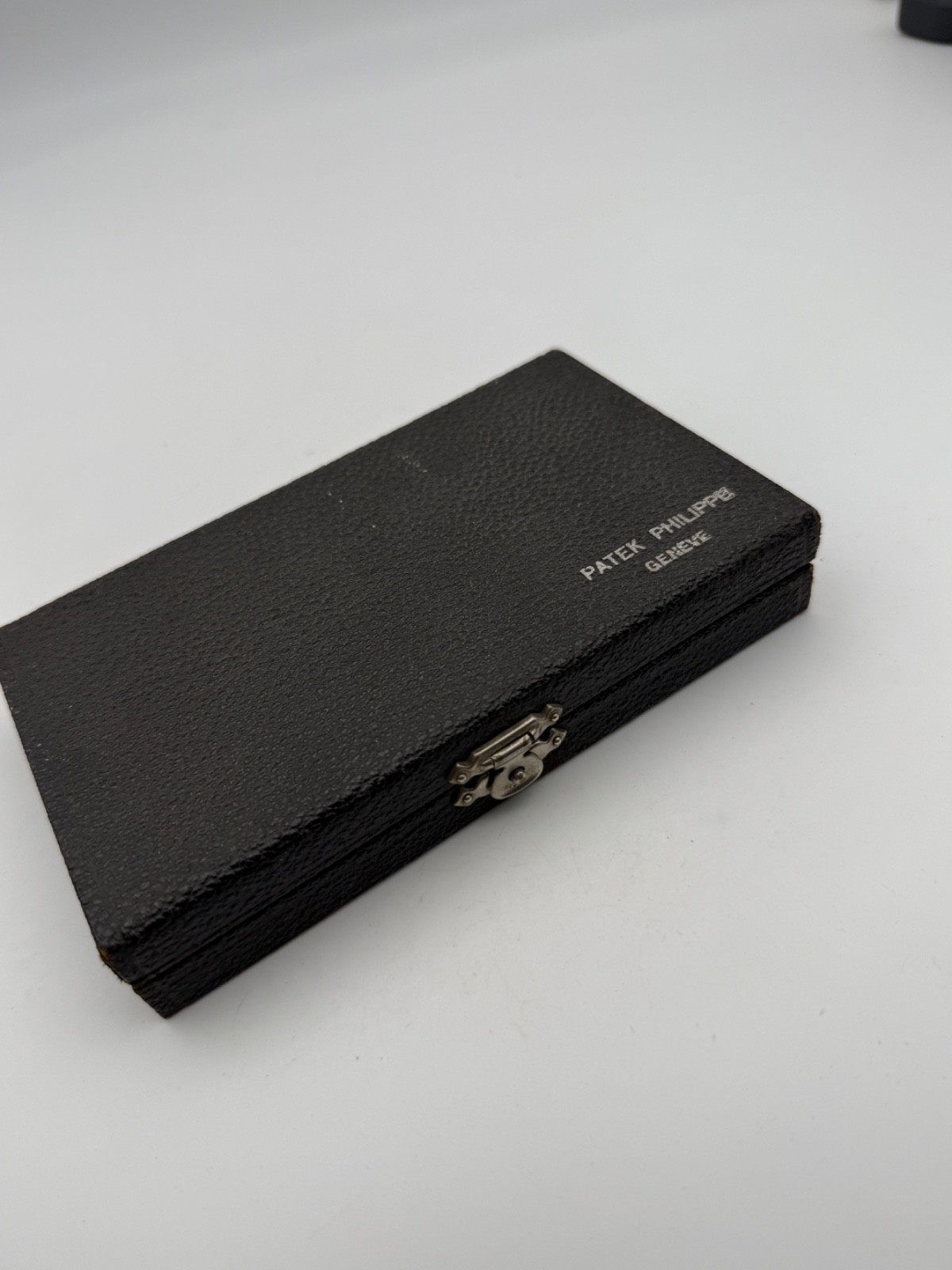 Patek Philippe 15x9cm watch parts box vintage rare box