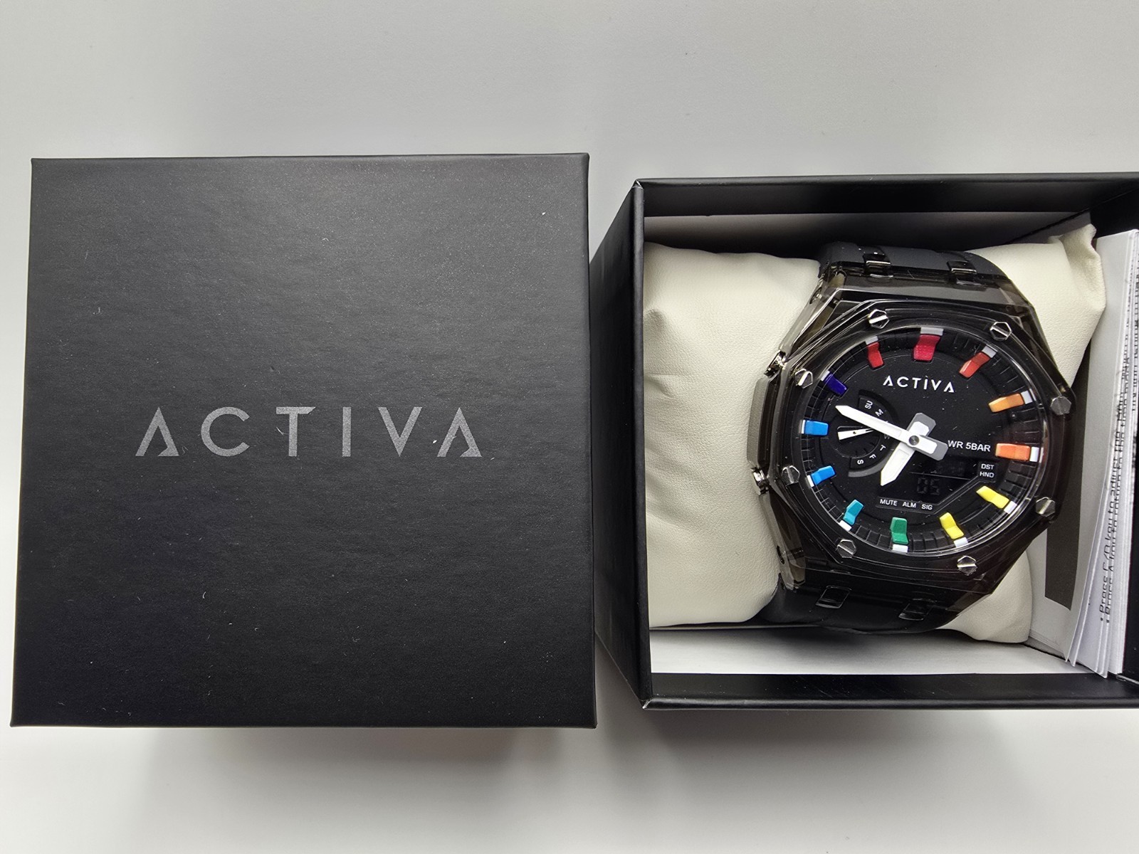 Activa KaleidoACW2100-006X Invicta Men’s Digital Watch -44.2mm, Black