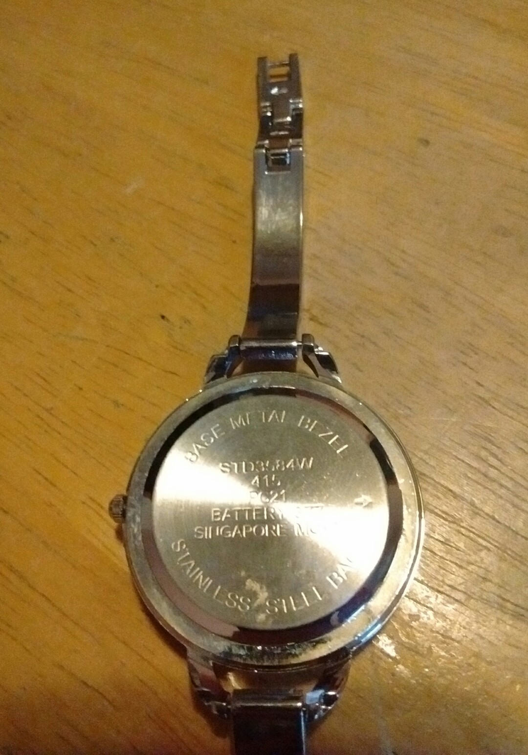Vintage Studio Time STD3584W Ladies watch, running w/new battery J