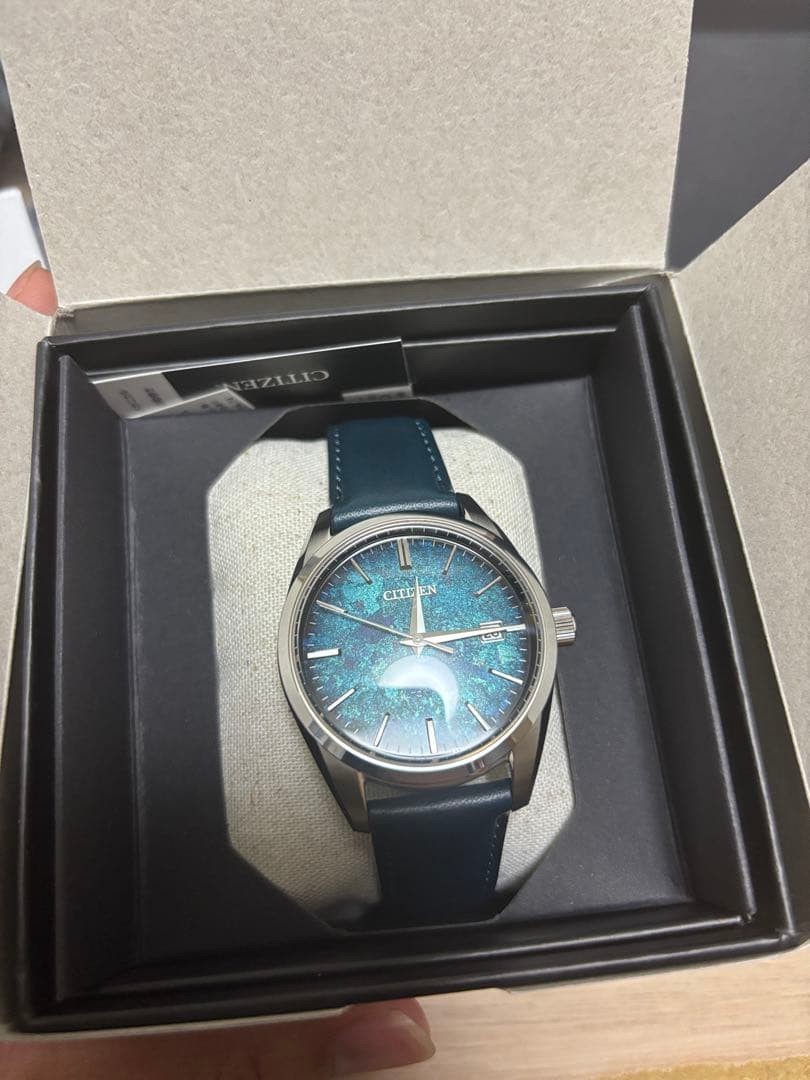 Citizen Collection NB1060-12L Blue Lacquer Dial Mechanical Automatic Men’s Watch