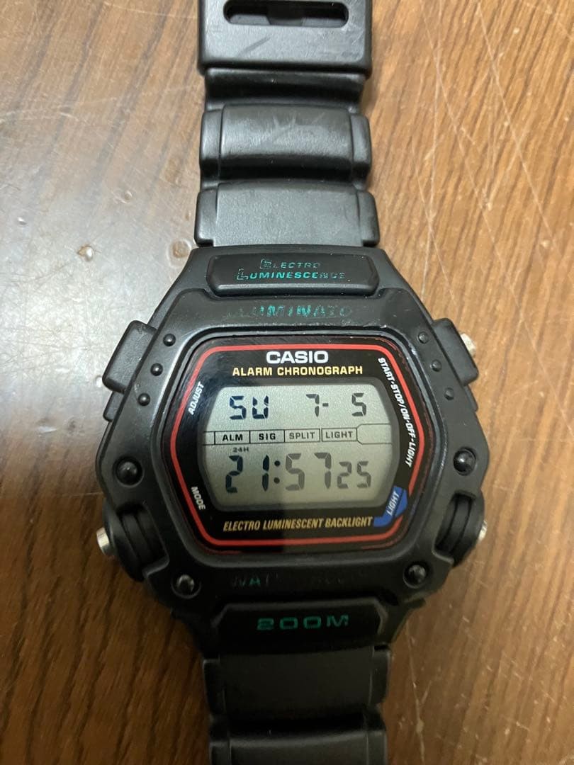 CASIO DW-290 Digital Watch (Main Unit)