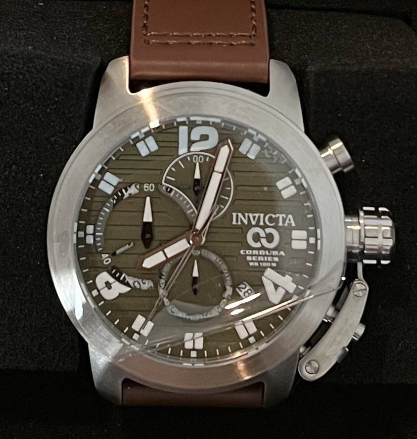 New Invicta Corduba Men’s Watch 46mm, Brown (48952) ”Rare” Hard To Find