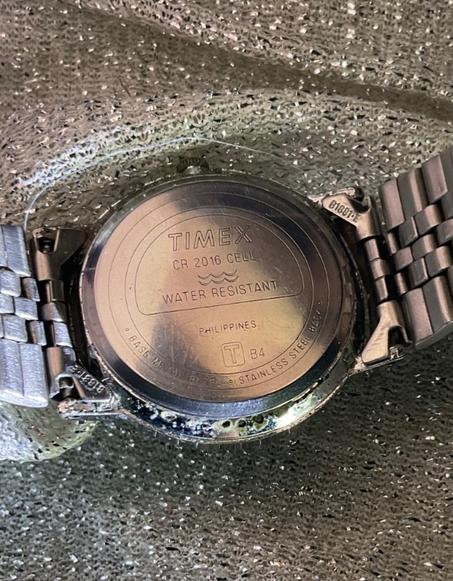 Timex T B4 Made in Philippines Watch W/ Seiko Band See Pics New Battery
