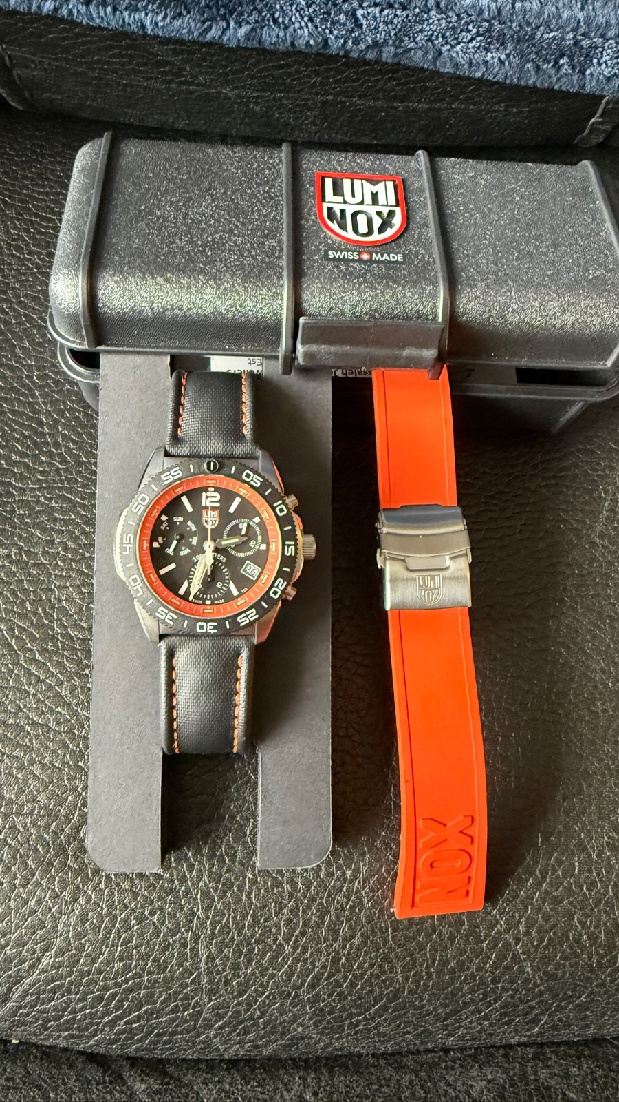 Luminox Pacific Diver Black Dial Rubber Band Men’s Watch