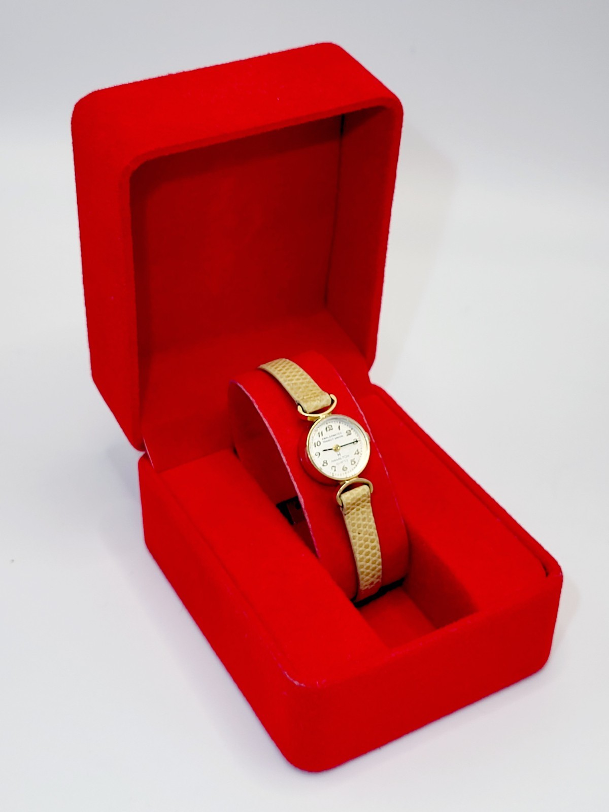Hamilton Quartz Ladies Watch Vintage Amalgamated Transit Union Custom Dial WORKS