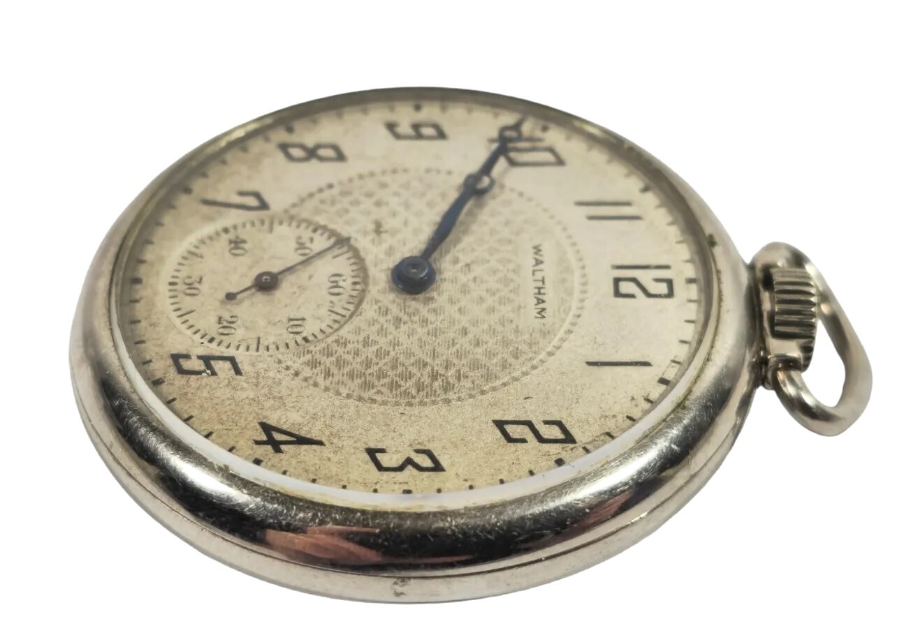 Waltham Model 1894 Grade No 225 Open Face 12 Size 17 Jewels Pocket Watch