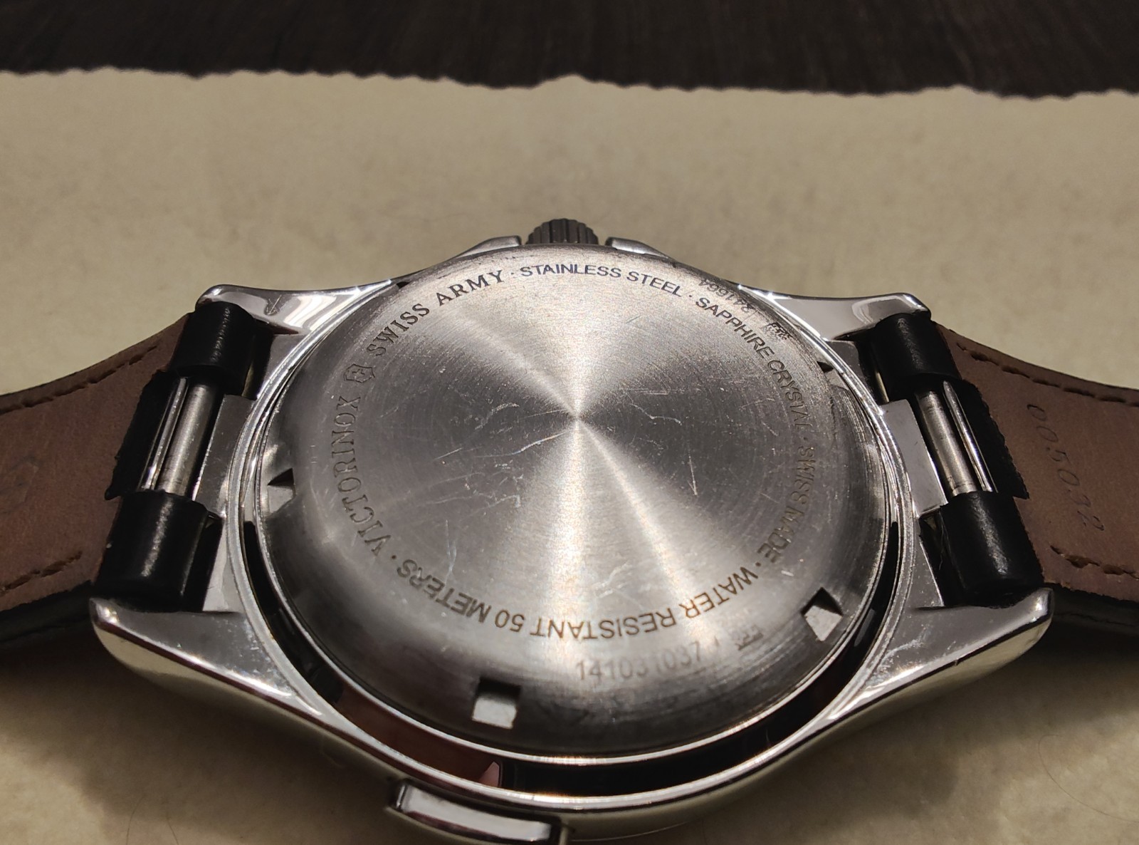 Victorinox Swiss Army 241664 Sapphire Glass, Quartz Movement, Night Vision