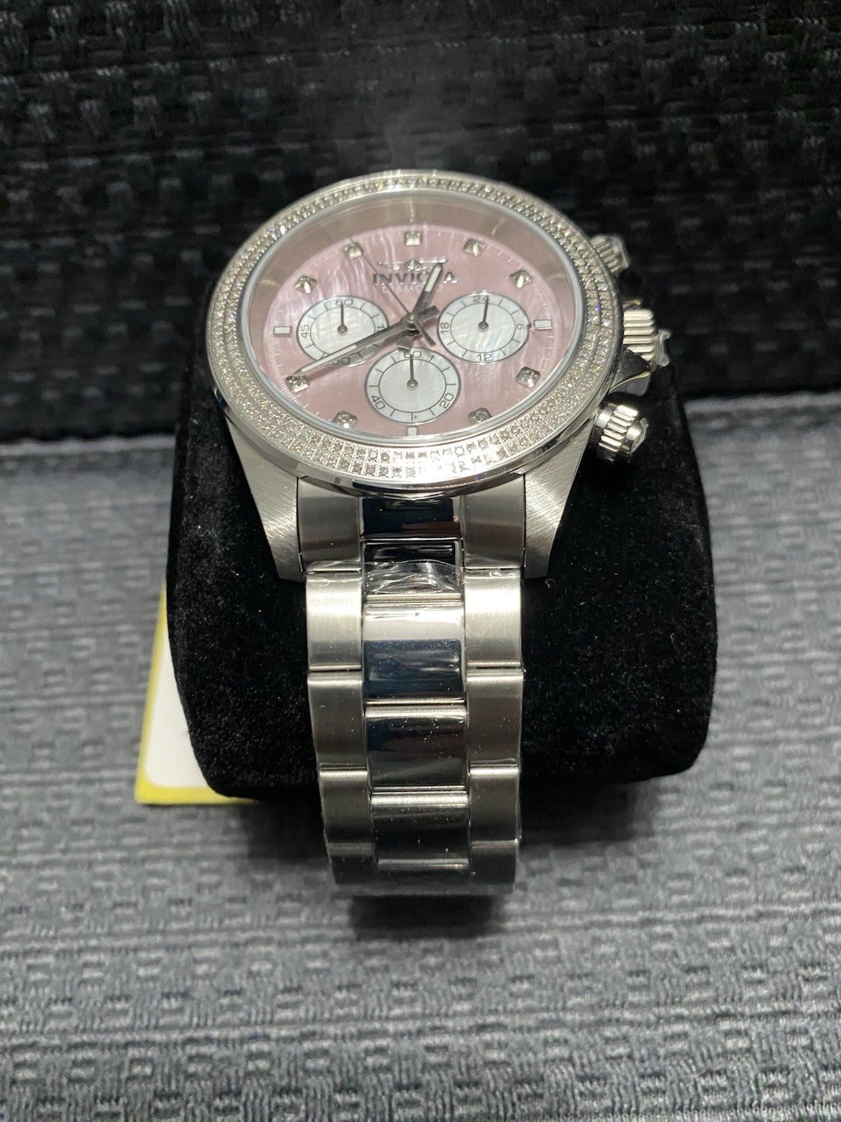 Invicta 44mm Elite .88ctw Diamond Bezel W/MOP Dial Watch, Model#48752 Brand New