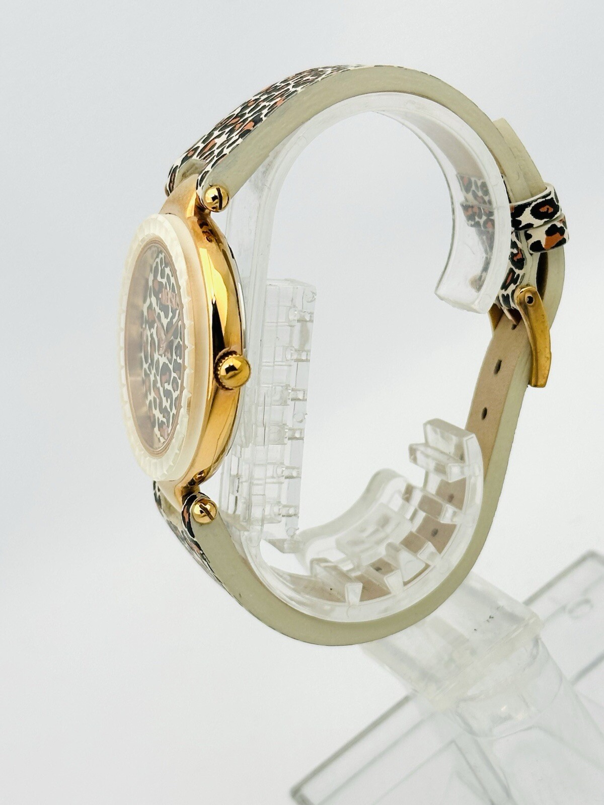 Versus by Versace SQ1040013 Sertie Multicolour Textured Glass Bezel Strap Watch