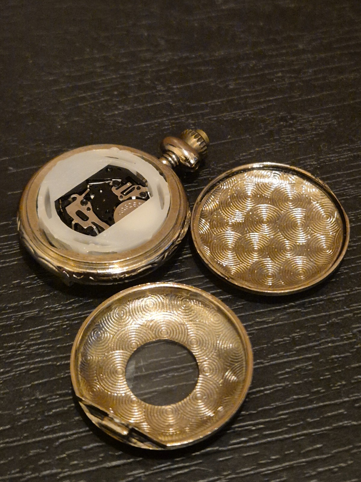 1 Inch Miniature Quartz Pocket Watch