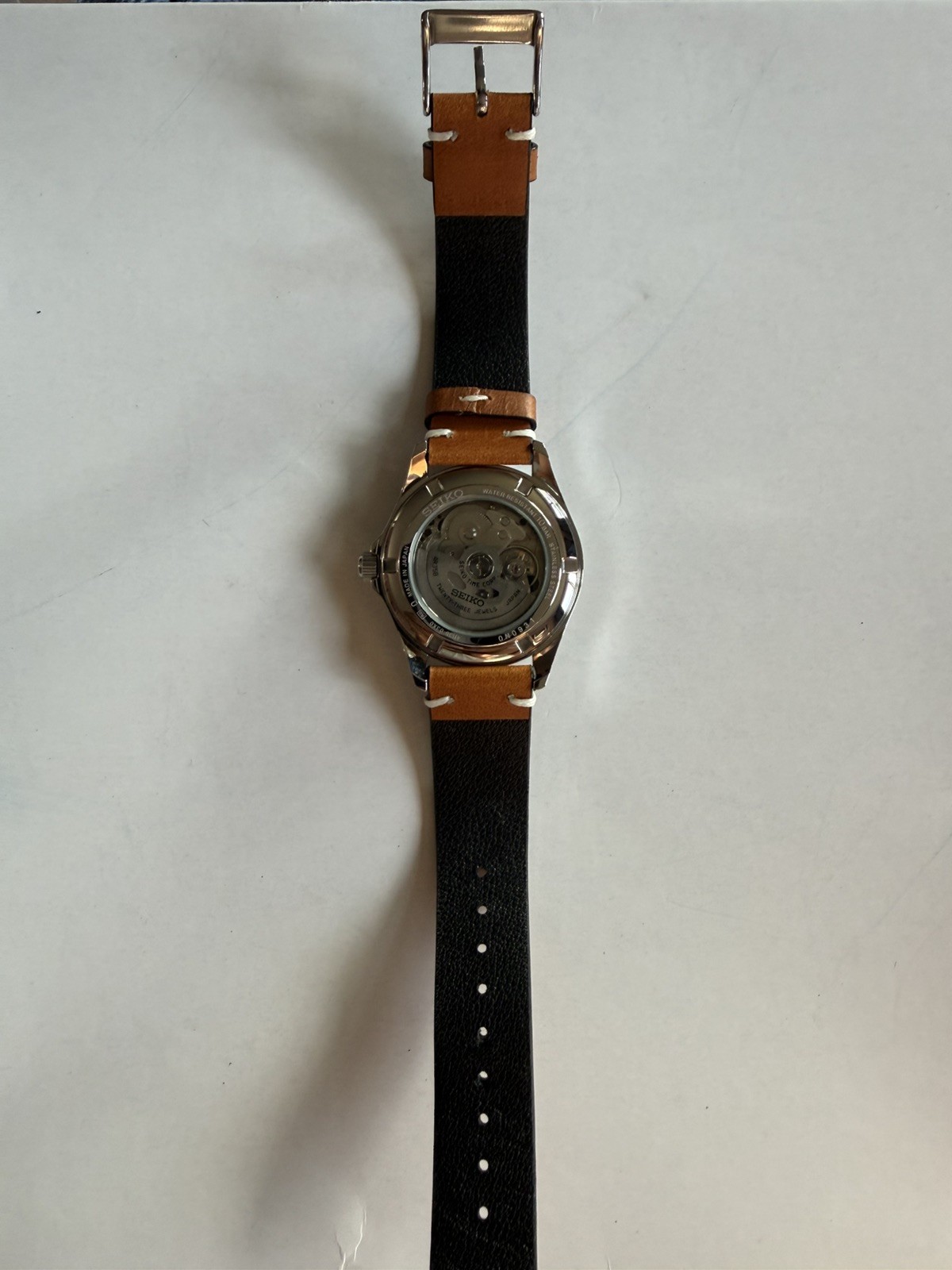 Seiko SZSB012 JDM Automatic Mechanical Dress Line Black Dial 4R35 40mm