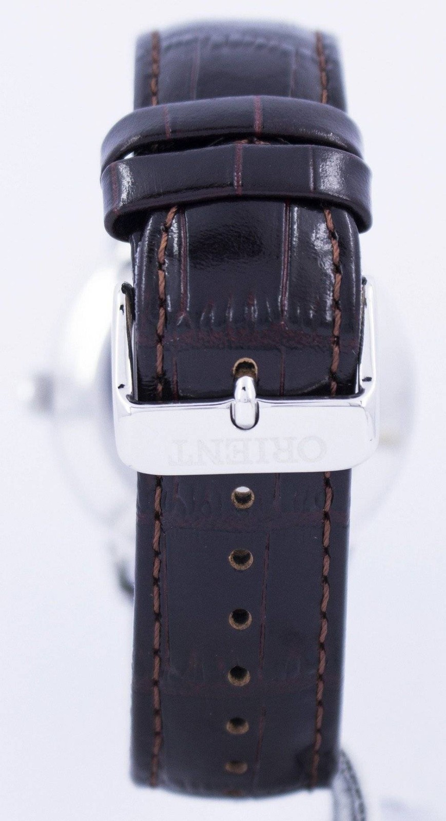 Orient Bambino Cream Dial Leather Strap Automatic 30M FAC00005W0 Men’s Watch